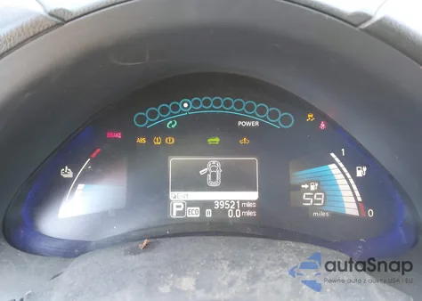 2013 Nissan Leaf S/Sv/Sl from USA, damaged, VIN 1N4AZ0CP1DC416555